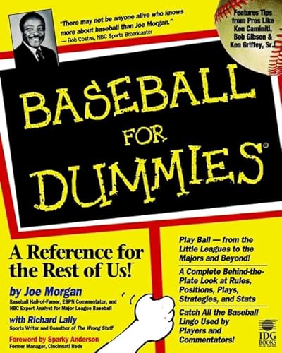 Stock image for Baseball for Dummies for sale by Hedgehog's Whimsey BOOKS etc.