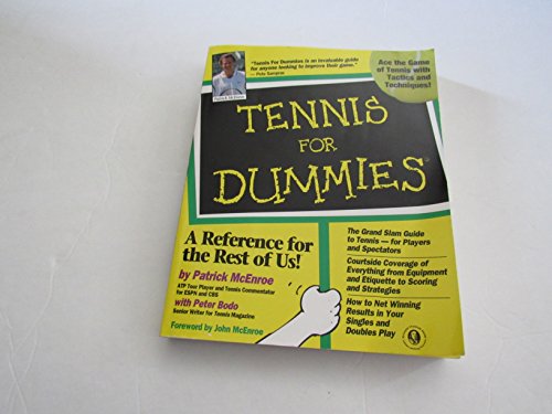 Beispielbild fr Tennis For Dummies zum Verkauf von Wonder Book