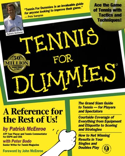 Imagen de archivo de Tennis For Dummies a la venta por ZBK Books