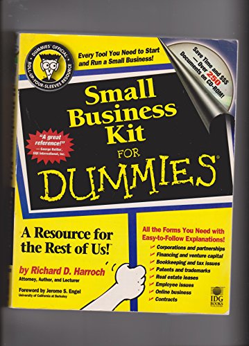 9780764550935: Small Business Kit For Dummies: A Primer