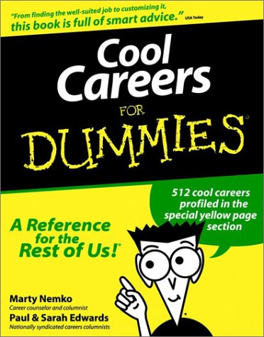 Imagen de archivo de Cool Careers For Dummies? a la venta por Wonder Book