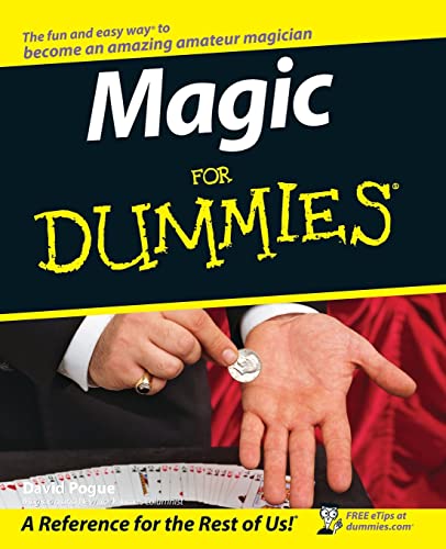 Beispielbild fr Magic For Dummies zum Verkauf von Wonder Book