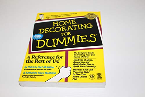 9780764551079: Home Decorating For Dummies