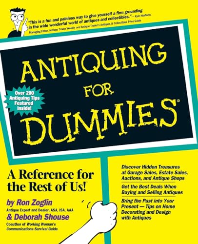 9780764551086: Antiquing For Dummies