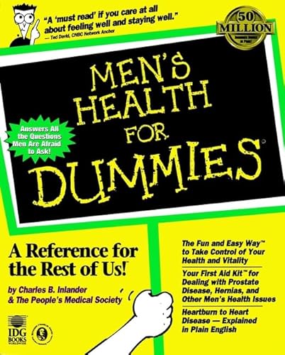 Imagen de archivo de Men's Health For Dummies? a la venta por SecondSale