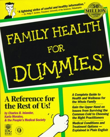 Imagen de archivo de Family Health for Dummies a la venta por Better World Books