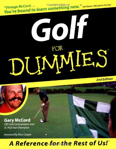Beispielbild fr Golf For Dummies (For Dummies (Computer/Tech)) zum Verkauf von Your Online Bookstore