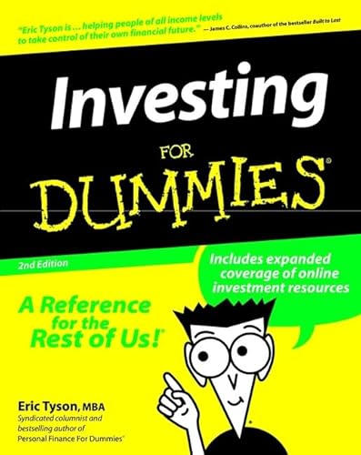 Beispielbild fr Investing for Dummies zum Verkauf von Better World Books