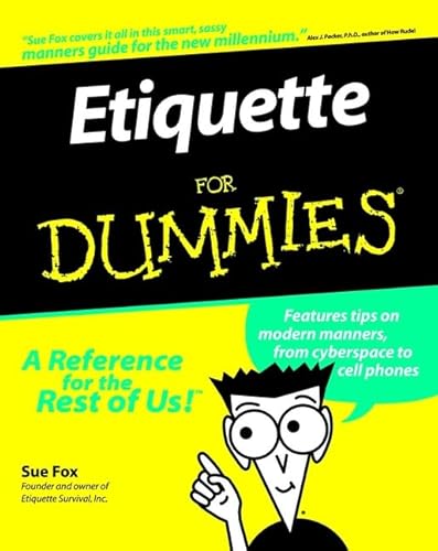 9780764551703: Etiquette For Dummies