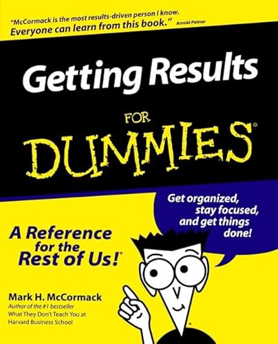 Stock image for Getting Results For Dummies for sale by Gulf Coast Books