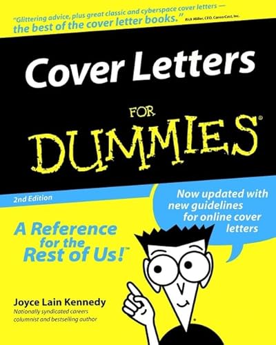 Beispielbild fr Cover Letters For Dummies zum Verkauf von Wonder Book