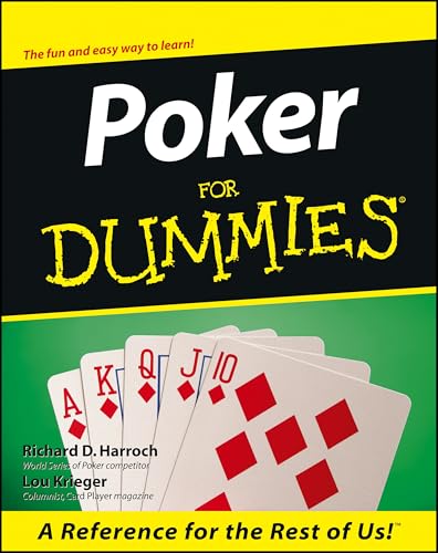 Beispielbild fr Poker for Dummies zum Verkauf von Better World Books