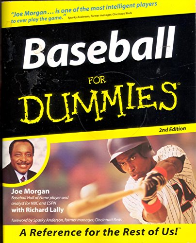 Beispielbild fr Baseball For Dummies (For Dummies (Computer/Tech)) zum Verkauf von Wonder Book