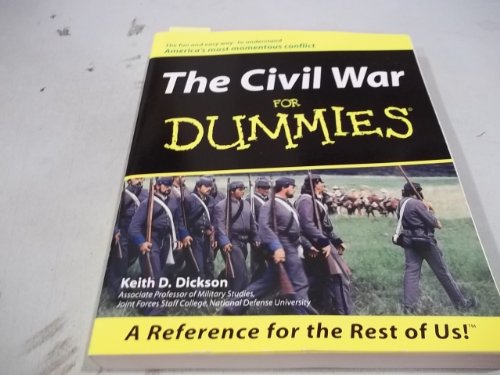 Imagen de archivo de The Civil War For Dummies a la venta por Wonder Book
