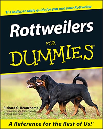 Stock image for Rottweilers For Dummies for sale by SecondSale