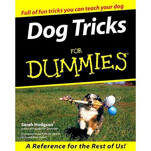 Beispielbild fr Dog Tricks For Dummies zum Verkauf von Wonder Book