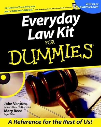 Imagen de archivo de Everyday Law Kit for Dummies [With CDROM] a la venta por ThriftBooks-Dallas