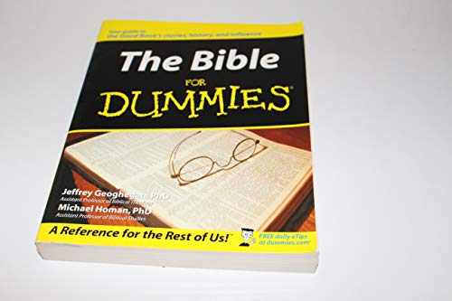 Beispielbild fr The Bible For Dummies zum Verkauf von Once Upon A Time Books