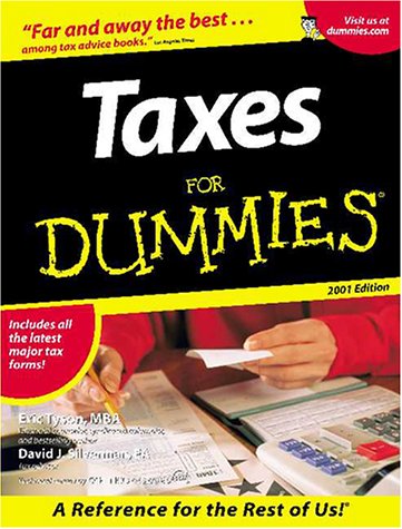 Imagen de archivo de Taxes for Dummies: 2001 Edition a la venta por Wonder Book