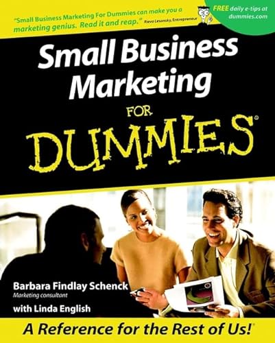 Beispielbild fr Small Business Marketing For Dummies? (For Dummies (Computer/Tech)) zum Verkauf von Wonder Book