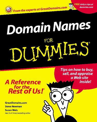 Beispielbild fr Domain Names for Dummies zum Verkauf von Better World Books