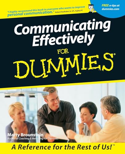 Beispielbild fr Communicating Effectively for Dummies zum Verkauf von Better World Books