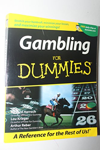 Beispielbild fr Gambling For Dummies zum Verkauf von Wonder Book