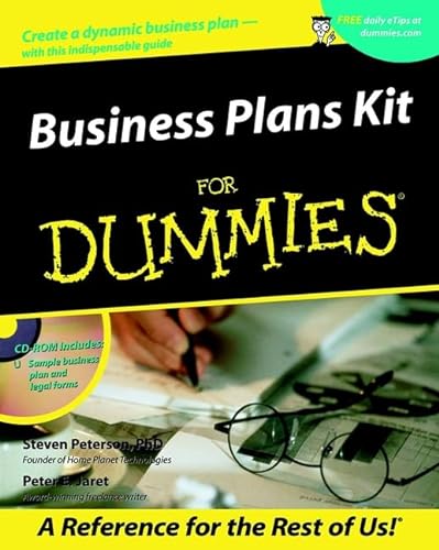 Imagen de archivo de Business Plans Kit For Dummies (For Dummies (Computer/Tech)) a la venta por SecondSale