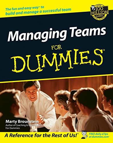 Beispielbild fr Managing Teams For Dummies zum Verkauf von SecondSale