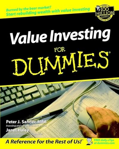 Stock image for Value Investing for Dummies for sale by Better World Books