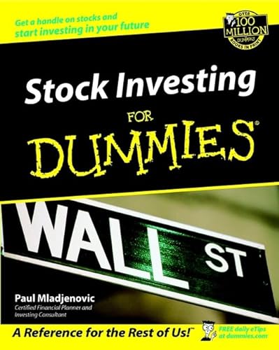 Stock image for Stock Investing For Dummies for sale by Books of the Smoky Mountains
