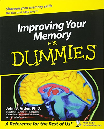 Beispielbild fr Improving Your Memory For Dummies zum Verkauf von SecondSale