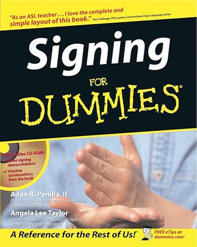 9780764554360: Signing For Dummies