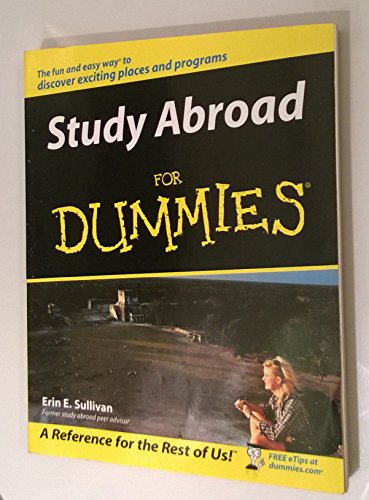 Beispielbild fr Study Abroad For Dummies zum Verkauf von Wonder Book