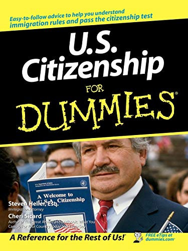 Stock image for U. S. Citizenship for Dummies for sale by Better World Books: West