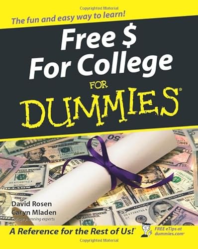 Beispielbild fr Free $ For College For Dummies zum Verkauf von Goodwill of Colorado