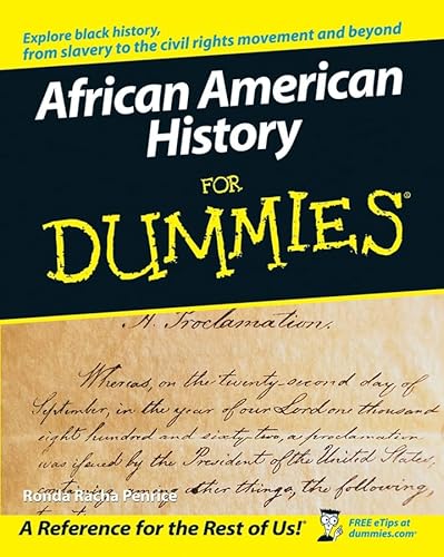 9780764554698: African American History For Dummies