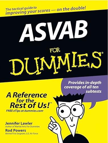 Stock image for ASVAB For Dummies for sale by Books of the Smoky Mountains