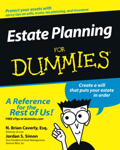 Beispielbild fr Estate Planning for Dummies zum Verkauf von Better World Books