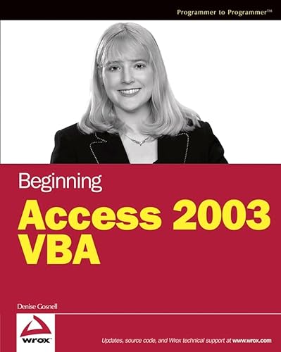 Stock image for Beginning Access 2003 VBA for sale by Better World Books