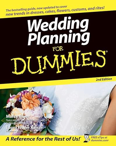 Imagen de archivo de Wedding Planning For Dummies, Second Edition a la venta por BookHolders