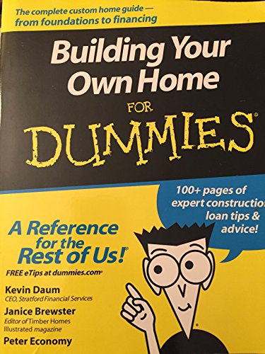 Beispielbild fr Building Your Own Home For Dummies zum Verkauf von HPB-Ruby