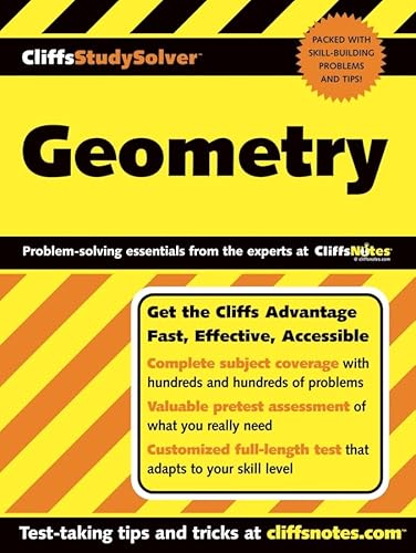 Stock image for CliffsStudySolver Geometry for sale by Better World Books