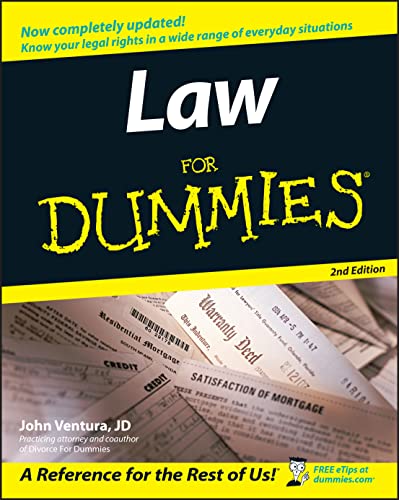 Beispielbild fr Law for Dummies zum Verkauf von Better World Books