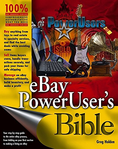Beispielbild fr EBay PowerUser's Bible zum Verkauf von Better World Books