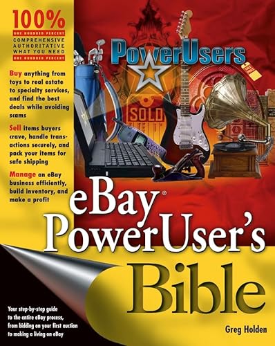 eBayPowerUser's Bible (9780764559426) by Holden, Greg
