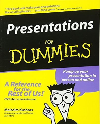 Imagen de archivo de Presentations For Dummies a la venta por Wonder Book
