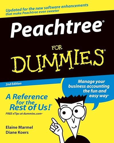 Stock image for PeachtreeFor Dummies for sale by Better World Books