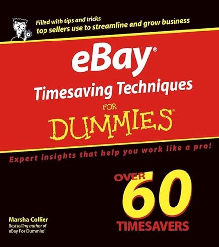 Imagen de archivo de eBay Timesaving Techniques For Dummies a la venta por SecondSale