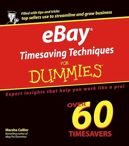 eBay Timesaving Techniques For Dummies (9780764559914) by Collier, Marsha